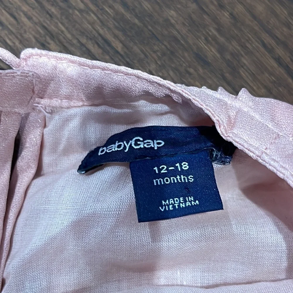 Girls Gap Pink Dress Size 12-18 months